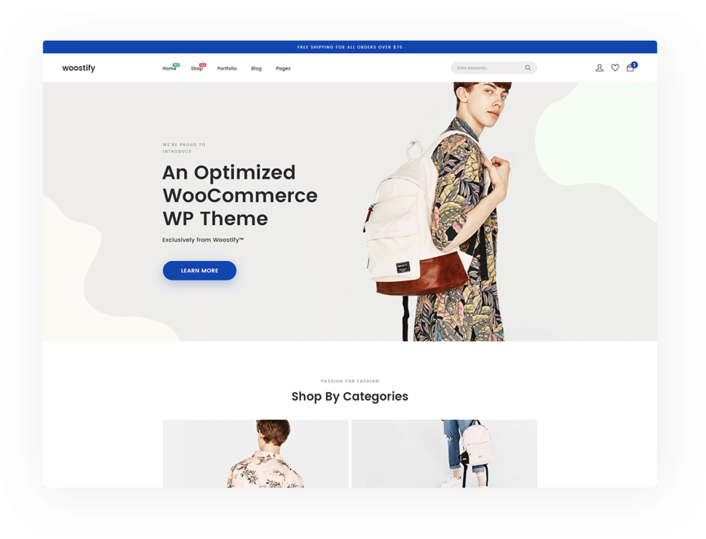 mejor plantilla woocommerce elementro woostify