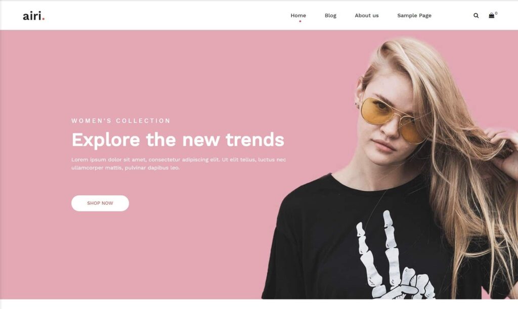 mejores plantillas para woocommerce elementor airi pro